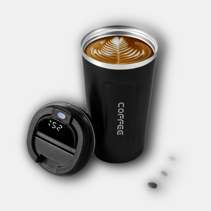 Smart Thermo Koffiemok met Digitale Temperatuurweergave