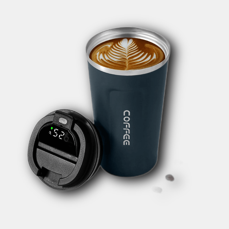 Smart Thermo Koffiemok met Digitale Temperatuurweergave