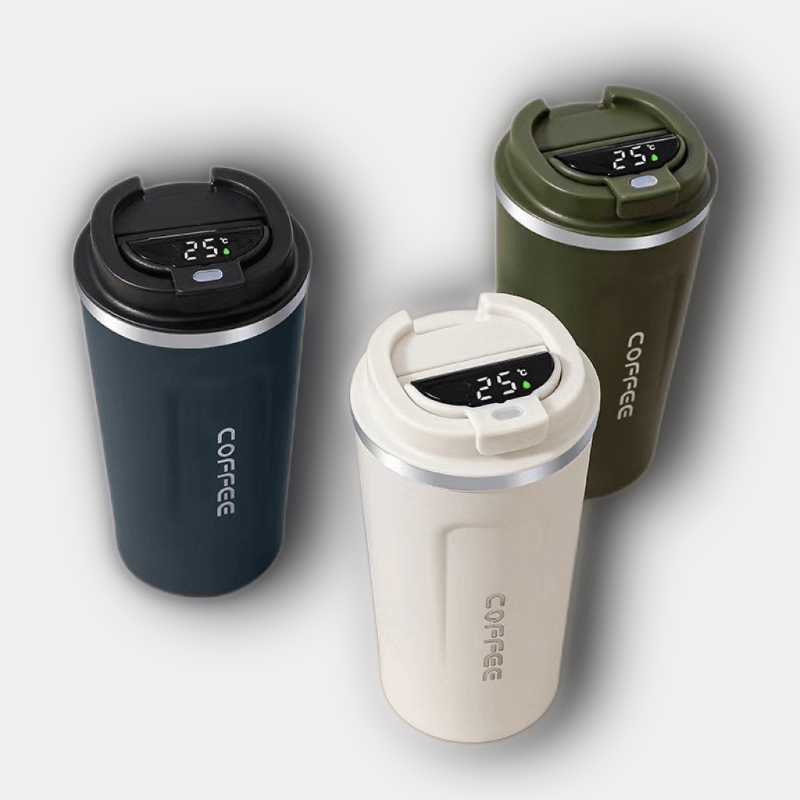 Smart Thermo Koffiemok met Digitale Temperatuurweergave