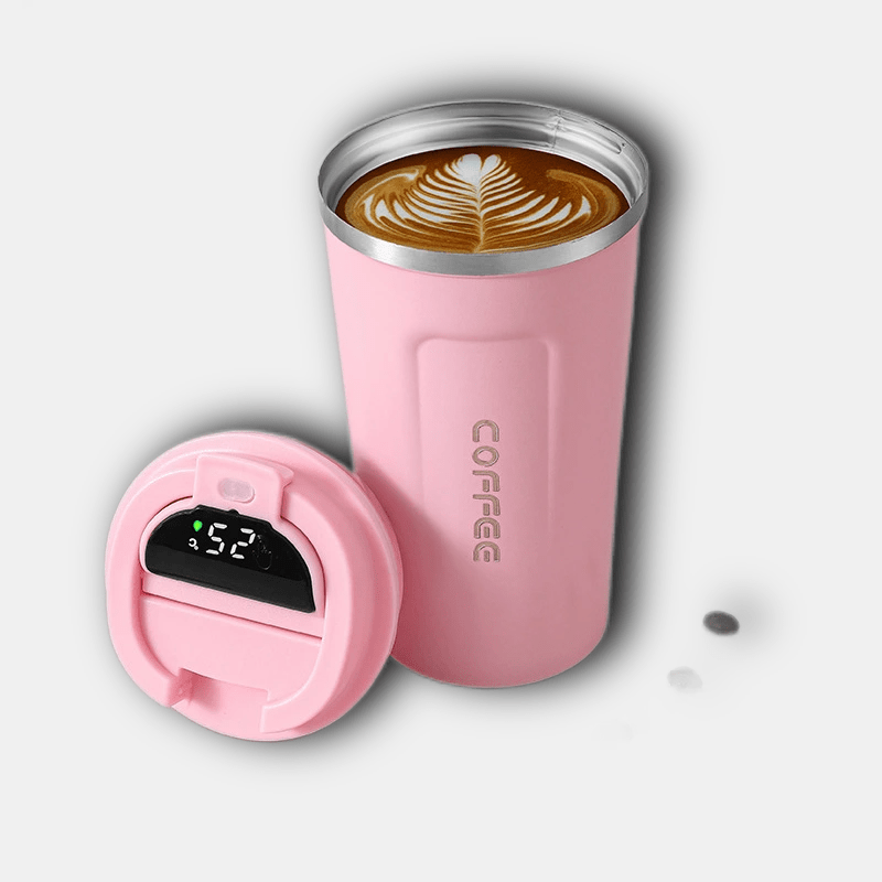 Smart Thermo Koffiemok met Digitale Temperatuurweergave